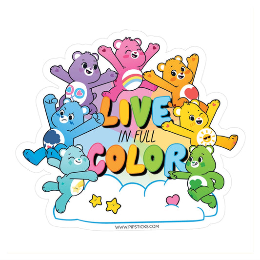 Live in Full Colour , Care Bears Vinyl Sticker