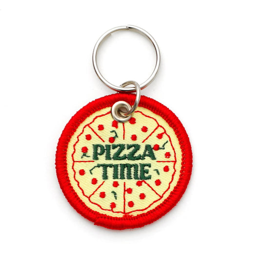 Stitchwork Keychain ''Pizza Time''