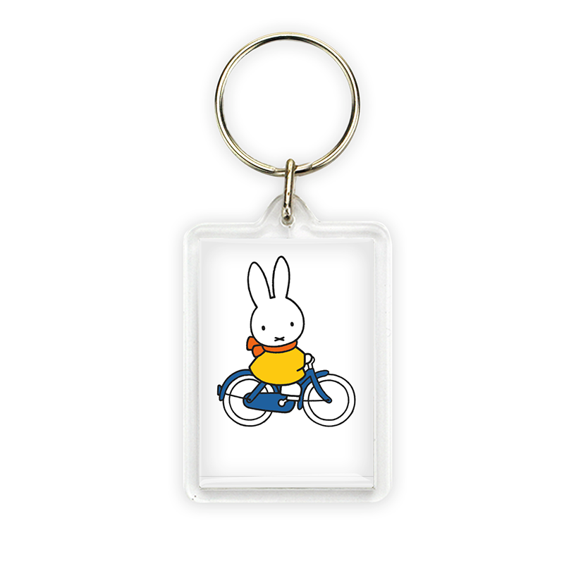 Miffy Schlüsselanhänger ''Miffy auf dem Fahrrad''