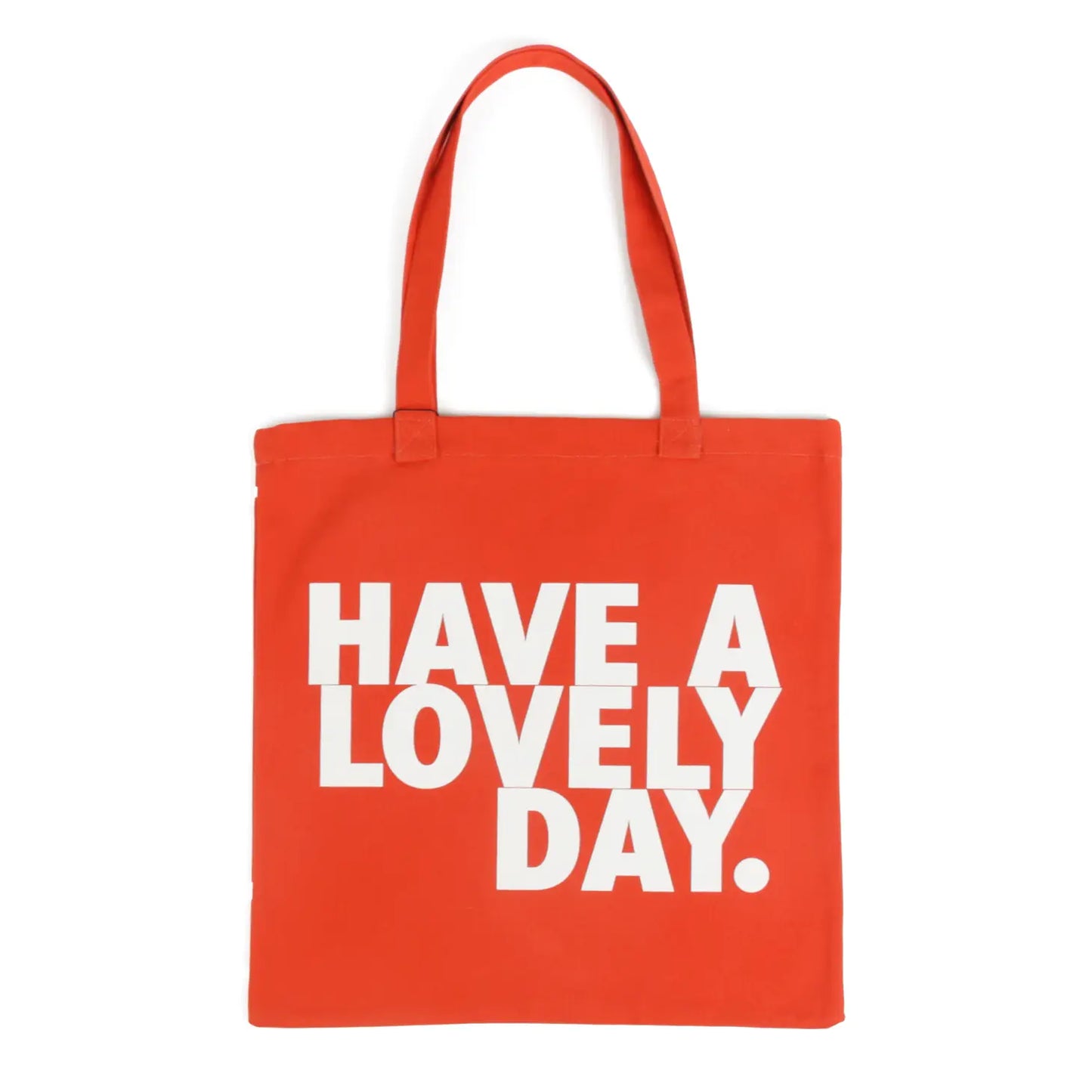 Tote Bag ''Lovely Day, Red''