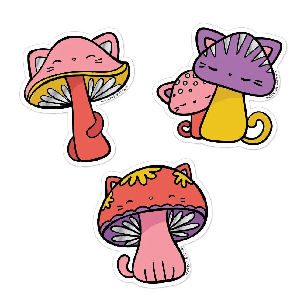 Meowshroom, Vinyl-Aufkleber-Set