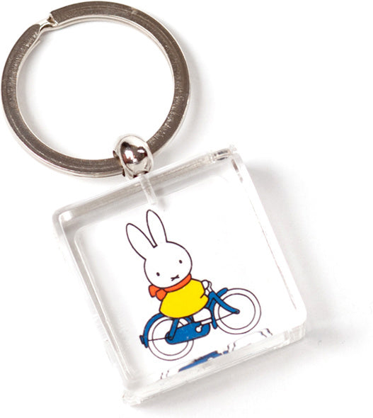 Miffy Schlüsselanhänger ''Miffy Riding a Bike''